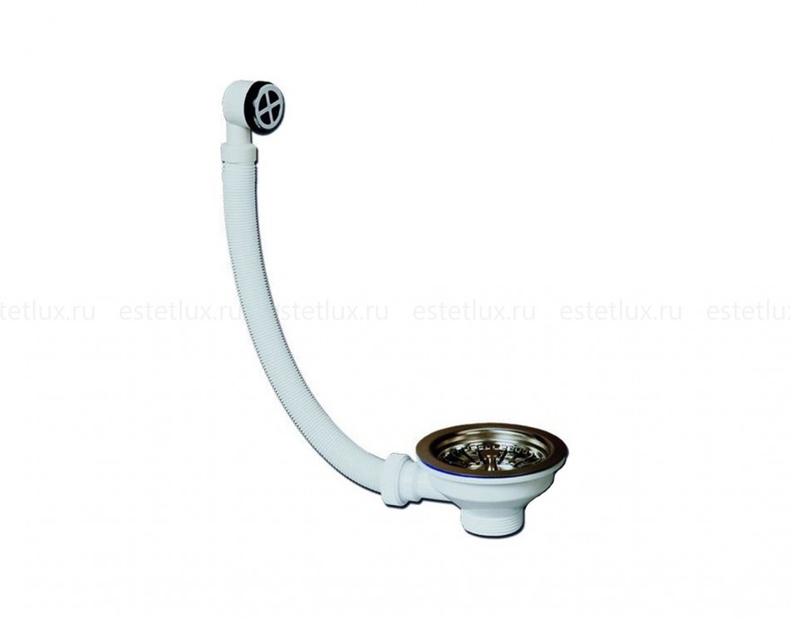 Комплектующие Слив-перелив для раковины Wirquin