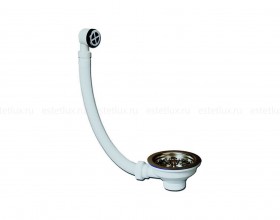 Комплектующие Слив-перелив для раковины Wirquin